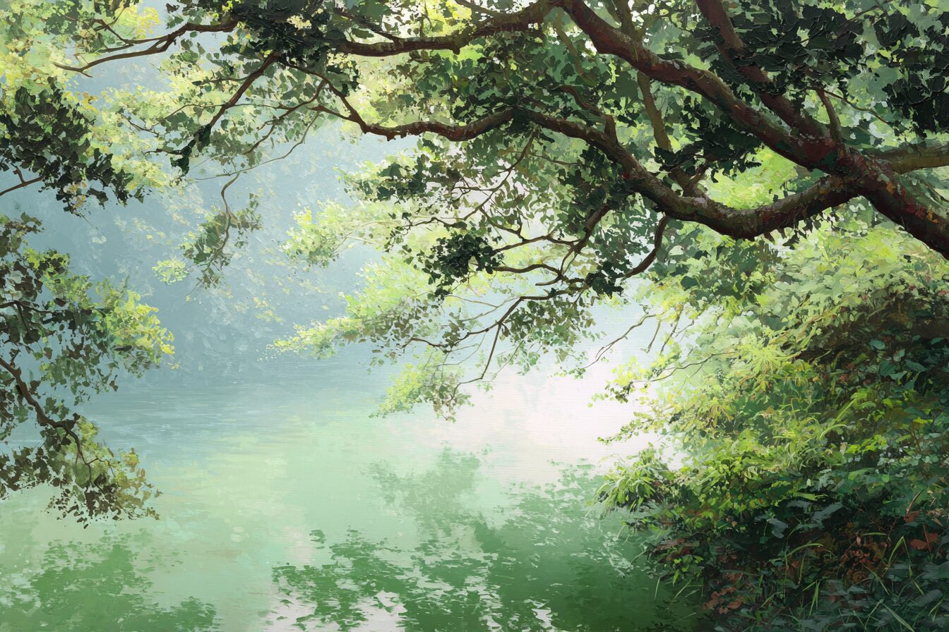 自然の“ゆらぎ”は、思考をいったん手放す手助けになります。